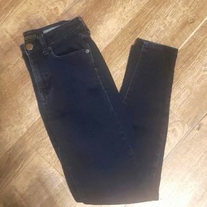 ❤️5/$15❤️Dark Jean high waisted ankle jegging